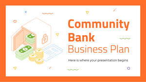 Plan de negocios del banco comunitario