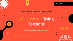 Disciplina de Estudos Sociais para o Ensino Médio - 9º Ano: História dos EUA - Tensões Crescentes
