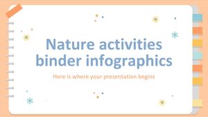 กิจกรรมธรรมชาติ Binder Infographics