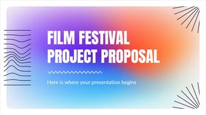 Proposta de Projeto para Festival de Cinema