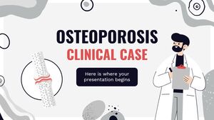 Caso Clínico de Osteoporose