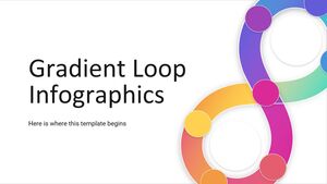 Gradient Loop Infographics