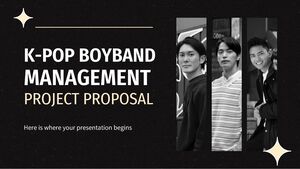 Proposal Proyek Manajemen Boyband K-pop