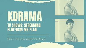 Kdrama 电视节目：流媒体平台 MK 计划