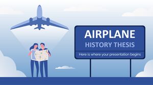 Diplomarbeit zur Flugzeuggeschichte