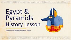 Mısır ve Piramitler: Tarih Dersi