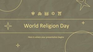 Minitema do Dia Mundial da Religião