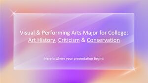 Специальность изобразительного и исполнительского искусства для колледжа: история искусств, критика и консервация