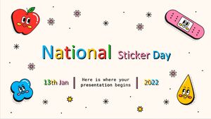 Tema Mini Hari Stiker Nasional