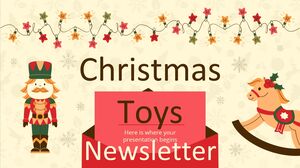 Weihnachtsspielzeug-Newsletter