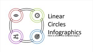 Linear Circles Infographics