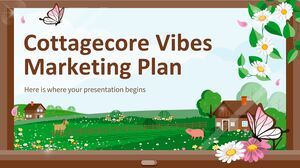 Plan marketingowy Cottagecore Vibes