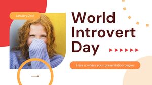Giornata mondiale dell'introverso