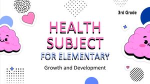 İlköğretim 3. Sınıf Sağlık Konusu: Büyüme ve Gelişme