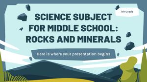 中学校 7 年生の理科: 岩石と鉱物