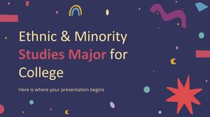 Studia etniczne i mniejszościowe, kierunek studiów