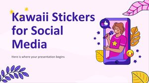 Каваи-стикеры для социальных сетей