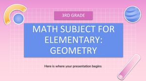 Математический предмет для начальной школы – 3-й класс: геометрия