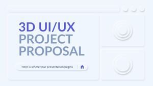 3D UI/UX 프로젝트 제안