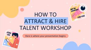Workshop su come attrarre e assumere talenti
