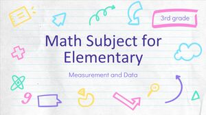 Materia di matematica per le elementari - 3a elementare: misurazioni e dati
