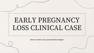 Cas clinique de perte de grossesse précoce
