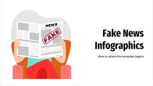Infográficos de notícias falsas