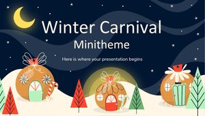 Winterkarneval-Minithema