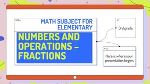 Disciplina de Matemática para Ensino Fundamental - 3º Ano: Números e Operações – Frações