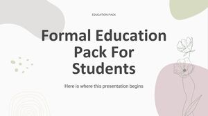 Pakiet edukacji formalnej dla studentów