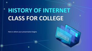History of Internet Class for College