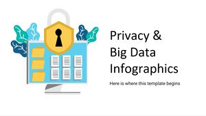 Datenschutz- und Big-Data-Infografiken