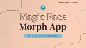 Aplicația Magic Face Morph