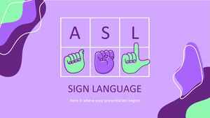 ASL-Gebärdensprache