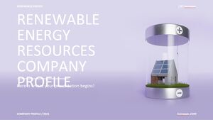 Yenilenebilir Enerji Kaynakları Şirket Profili