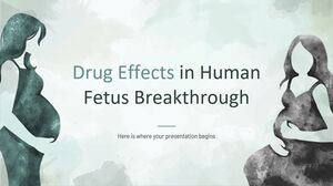 Efeitos de drogas na descoberta do feto humano