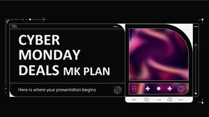 Cyber Monday Deals MK Plan