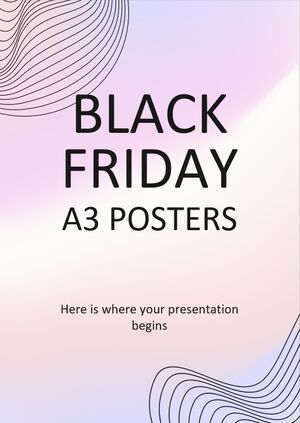 Black Friday A3 Posters