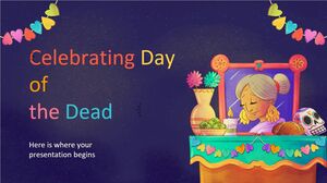Celebrando el día de muertos