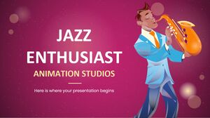 Анимационные студии Jazz Enthusiast МК Minitheme