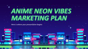 Plan de marketing Anime Neon Vibes