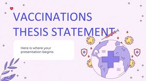 Pernyataan Tesis Vaksinasi