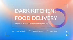 Dark Kitchen: Food Delivery App