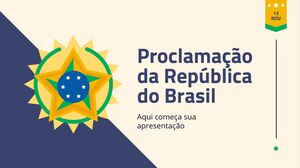 Brezilya Cumhuriyeti'nin İlanı