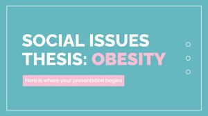 Thèse sur les questions sociales : obésité