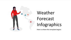 Инфографика прогноза погоды