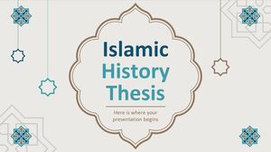 رسالة التاريخ الإسلامي
