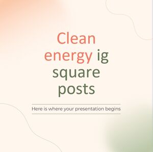 Kwadratowe słupki IG czystej energii
