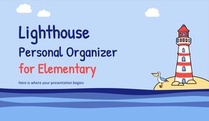 Lighthouse Personal Organizer for Elementary