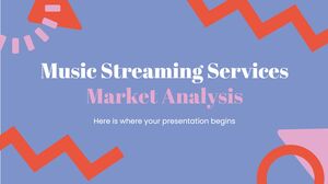 Analyse du marché des services de streaming musical